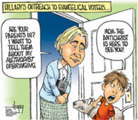 Hillaryâ€™s Outreach to Evangelicals